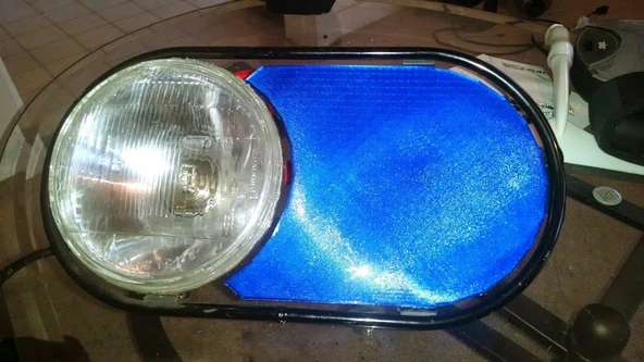 Byr3D Honda Ruckus "Swayze Eye" Far Blokajı T902521 Sadece Plastik Aparattır - 4