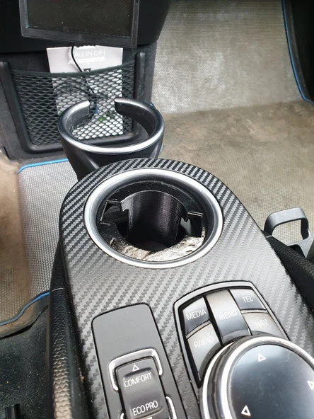 Byr3D Bmw I3 Için 250 Ml'lik Kutu Için Bardak Tutucu Parçası T3562965 Sadece Plastik Aparattır - 4