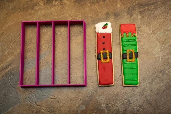 Byr3D 4 Çubuk Kurabiye Kesici T2709028 Sadece Plastik Aparattır