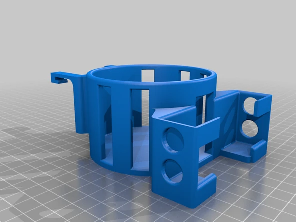 Byr3D Bmw Araçları Için Bardak/Akıllı Telefon Tutucusu (S6) T2608740 Sadece Plastik Aparattır