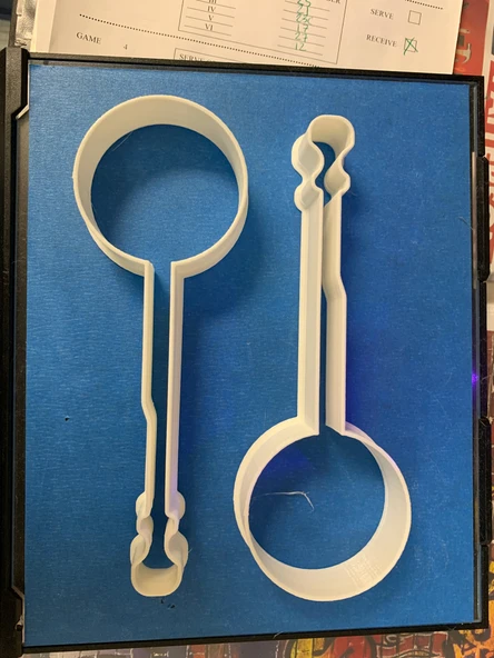 Byr3D Banjo Kurabiye Kesici (5 Telli) T3249150 Sadece Plastik Aparattır