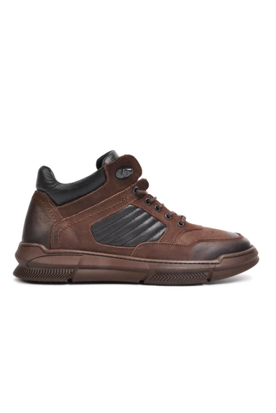 Pierre Cardin Kahve Nubuk Hakiki Deri Erkek Bot 77554 M