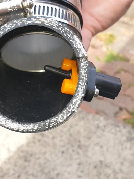 Byr3D Honda Monkey 125 / Grom Hava Sıcaklık Sensörü Braketi T4000063 Sadece Plastik Aparattır