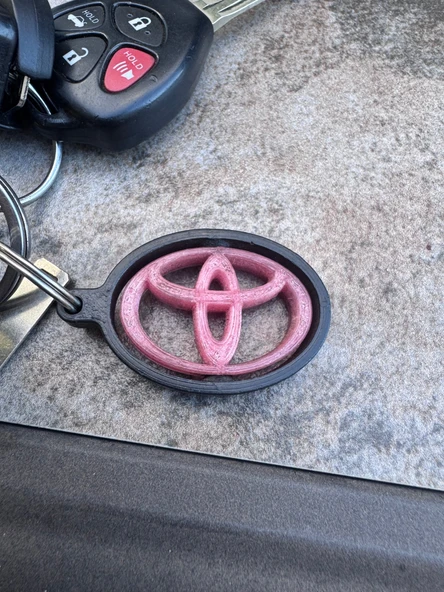 Byr3D Toyota Anahtarlik T4317317 Sadece Plastik Aparattır - 4