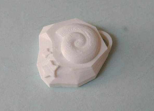 Byr3D Hayvan Geçişi Fosil Jetonu Anahtarlık T4494095 Sadece Plastik Aparattır