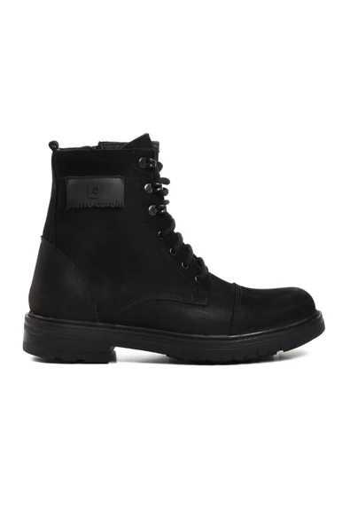 Pierre Cardin Siyah Nubuk  Erkek Bot 381800 M
