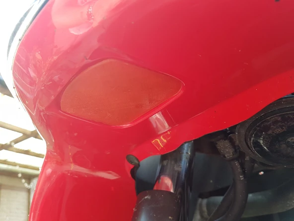 Byr3D Honda Vfr 800 Far Kapağı T2467856 Sadece Plastik Aparattır - 2