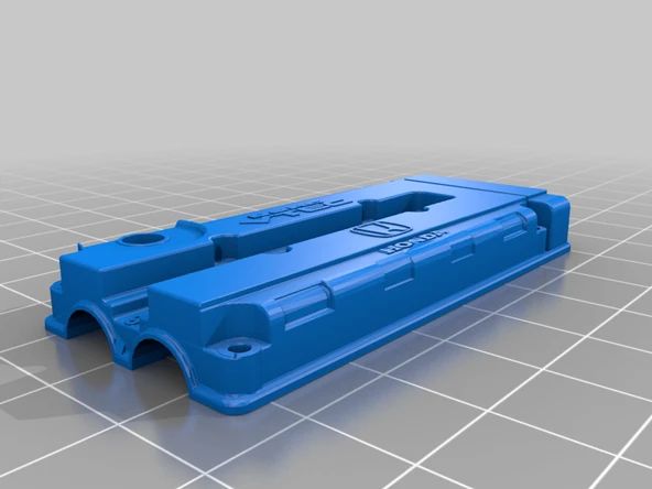 Byr3D Honda Vana Kapağı Anahtarlık T3588455 Sadece Plastik Aparattır - 2