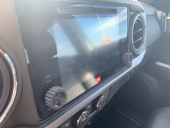 Byr3D Toyota Tacoma Radyo Düğmeleri T2780263 Sadece Plastik Aparattır - Resim 3