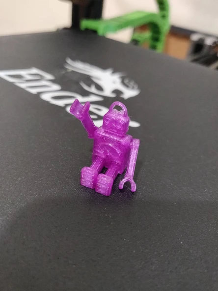 Byr3D Anahtarlık / Küpe Için Hızlı Li Robot T3600593 Sadece Plastik Aparattır