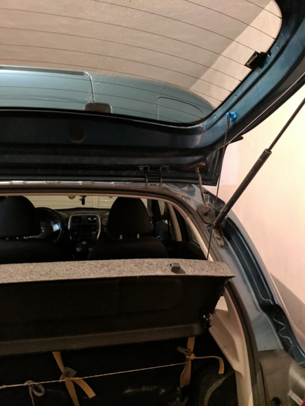 Byr3D Nissan Mart Bagaj Klipsi T2543013 Sadece Plastik Aparattır