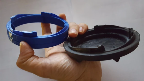 Byr3D Far Muhafazası Için 100 Mm Toz Conta Kapağı Için Renault Megane 2 Mk2 Adaptörü T2919936 Sadece Plastik Aparattır