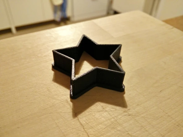 Byr3D Tarçınlı Yıldız Kurabiye Kesici T1158931 Sadece Plastik Aparattır - 2