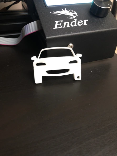 Byr3D Mazda Mx-5 Miata Nbfl Anahtarlık T3547733 Sadece Plastik Aparattır - 2