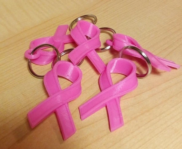 Byr3D Pembe Kurdele Anahtarlık T3139496 Sadece Plastik Aparattır