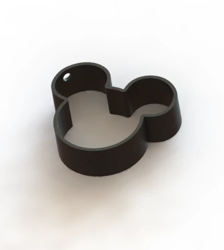 Byr3D Mickey Fare Anahtarlık T3046009 Sadece Plastik Aparattır - 2