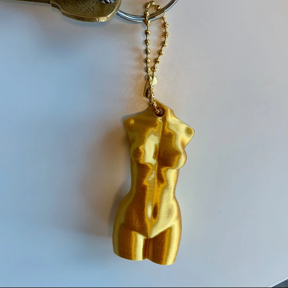 Byr3D Vücut Anahtarlık T3455029 Sadece Plastik Aparattır