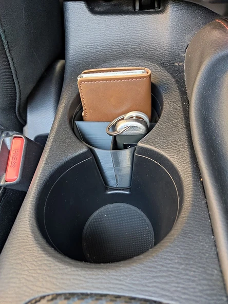 Byr3D Mazda 3 - Bardak Altlığı Organizatörü / Bardak Tutucu Organizatörü T4903685 Sadece Plastik Aparattır - 5