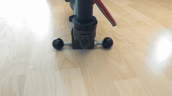 Byr3D Xiaomi M365 Dikey Stand T4617361 Sadece Plastik Aparattır - 4