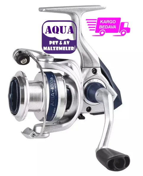 Okuma ARIA-C4000a Painting Silver 1BB Olta Makinesi