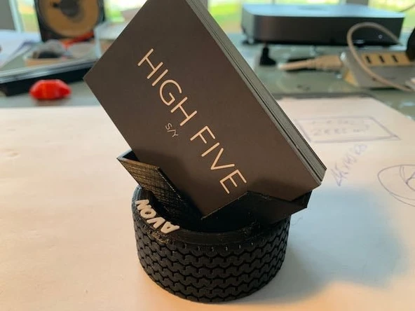 Byr3D Avonclassicracingtyre - Kartvizitlik T5787096 Sadece Plastik Aparattır