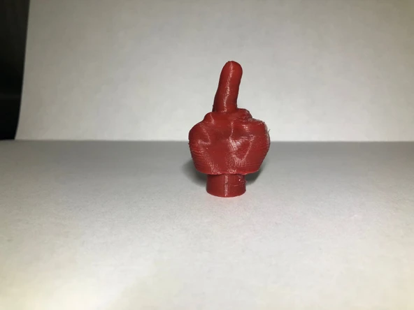 Byr3D Lastik Valf Kapağı Orta Parmak T3477489 Sadece Plastik Aparattır