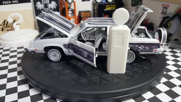Byr3D 1/25 Ölçekli Benzin Pompası T3494884 Sadece Plastik Aparattır