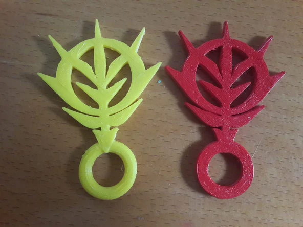 Byr3D Zeon Anahtarlık T1532257 Sadece Plastik Aparattır