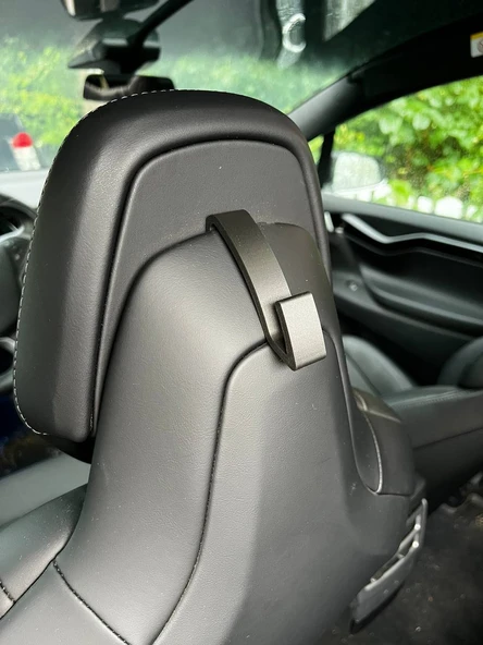 Byr3D Tesla Model S/X Ceket Kancası T4280456 Sadece Plastik Aparattır - 4