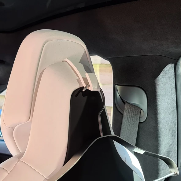 Byr3D Tesla Model S/X Ceket Kancası T4280456 Sadece Plastik Aparattır - 3