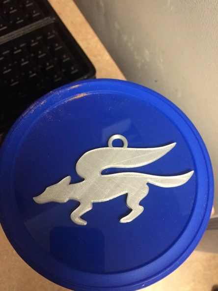 Byr3D Yıldız Tilki Anahtarlık T695901 Sadece Plastik Aparattır