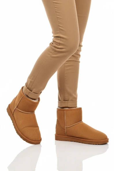 Pierre Cardin Taba İçi Kürklü Kadın Bot PC-52127 Z ürün görseli 1