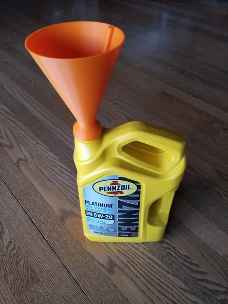Byr3D Havalandırmalı Huni Pennzoil Kapağı  T6262539 Sadece Plastik Aparattır