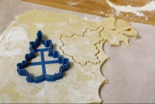 Byr3D Mandelbrot Çerez Kesici T3290064 Sadece Plastik Aparattır - 2