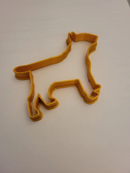 Byr3D Bull Terrier Çerez Kesici T3252095 Sadece Plastik Aparattır - 2