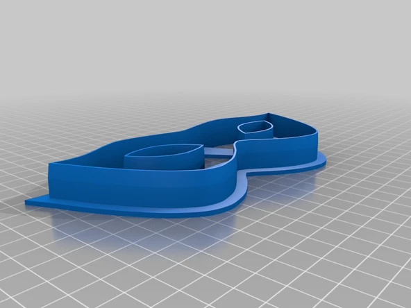 Byr3D Maskeli Balo Maskesi Kurabiye Kesici T3456236 Sadece Plastik Aparattır - 4