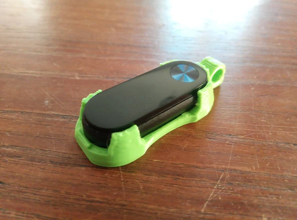 Byr3D Xiaomi Mi Band 2 Kolye / Anahtarlık Tutucu T3006893 Sadece Plastik Aparattır - 2