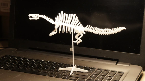 Byr3D Spinosaurus Seti Kartı T4838434 Sadece Plastik Aparattır - 2
