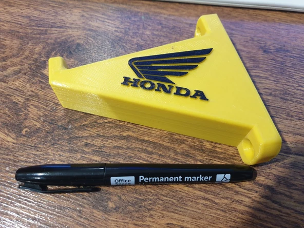 Byr3D Motosiklet Kaskı Tutucu (Askı) Honda T6343990 Sadece Plastik Aparattır