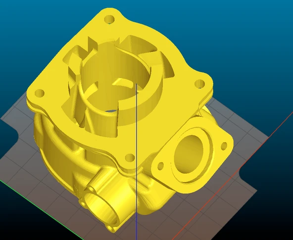 Byr3D Silindir Yamaha Dtr 125 T1563753 Sadece Plastik Aparattır