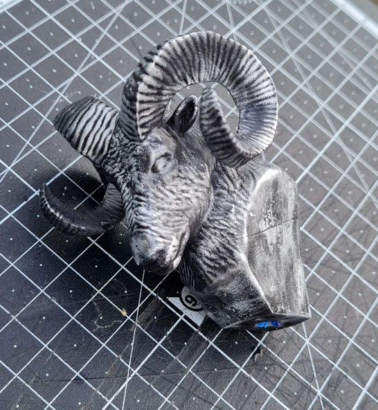 Byr3D 1972 Dodge Ram Kaput Süsü T2982348 Sadece Plastik Aparattır - 3
