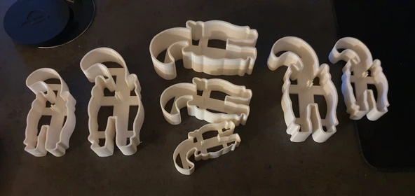 Byr3D Kedi Popo Kurabiye Kesici Stl T4669659 Sadece Plastik Aparattır - 3