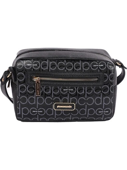 Pierre Cardin Siyah Kadın Omuz ve El Çantası 05PC24K845-PMN - 2