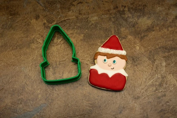 Byr3D Raftaki Elf Kurabiye Kesici T2709067 Sadece Plastik Aparattır