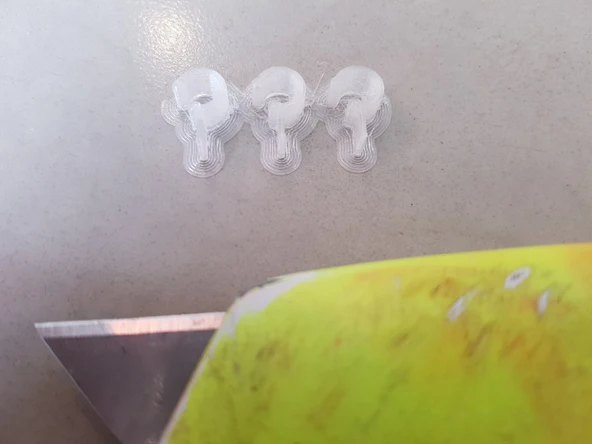 Byr3D Kablolar Için Araba Klipsi T2586564 Sadece Plastik Aparattır - 2