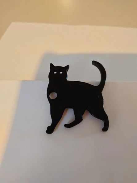 Byr3D Kedi Anahtarlık T2504685 Sadece Plastik Aparattır - Resim 3