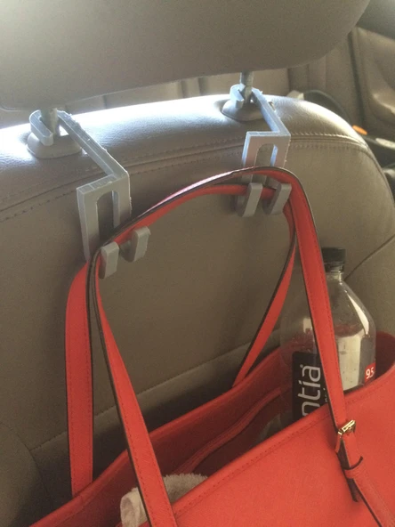 Byr3D Yolcu Koltuğu Çanta Kancası (Tasarlanan Kredi: Karım) T2084803 Sadece Plastik Aparattır