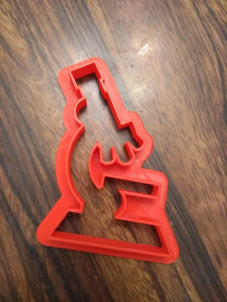 Byr3D Mikroskop Kurabiye Kesici T136711 Sadece Plastik Aparattır
