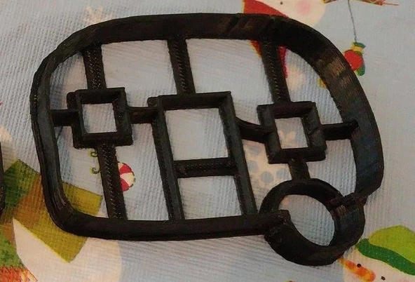 Byr3D Vintage  Çerez Kesici T1984997 Sadece Plastik Aparattır