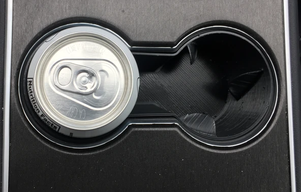 Byr3D Tesla Model 3 Için Bardak Tutucu Astarı T3736868 Sadece Plastik Aparattır - 4